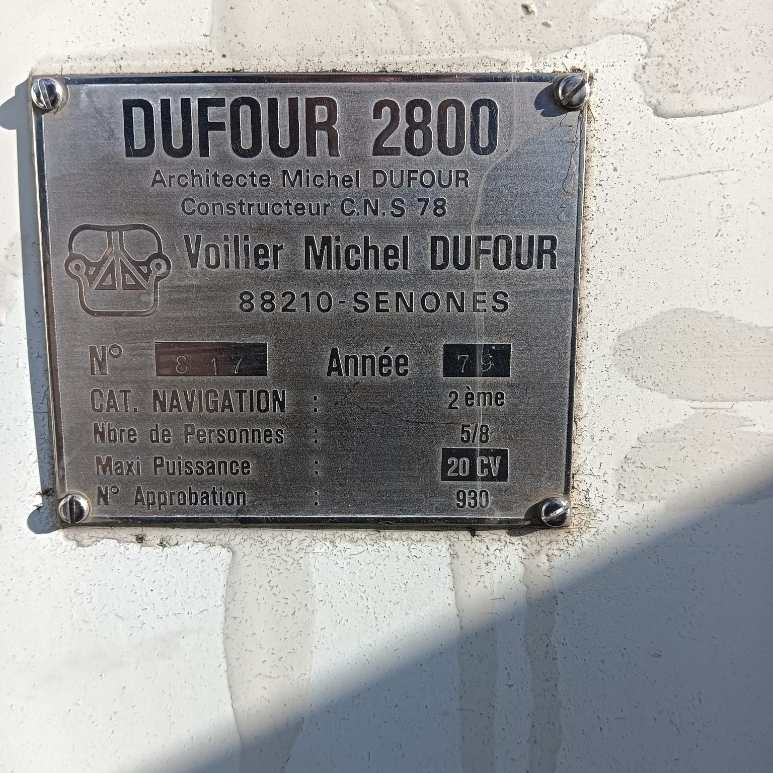 Neomarine - Vendita usato - Dufour 2800 - nuova motorizzazione anno 2024