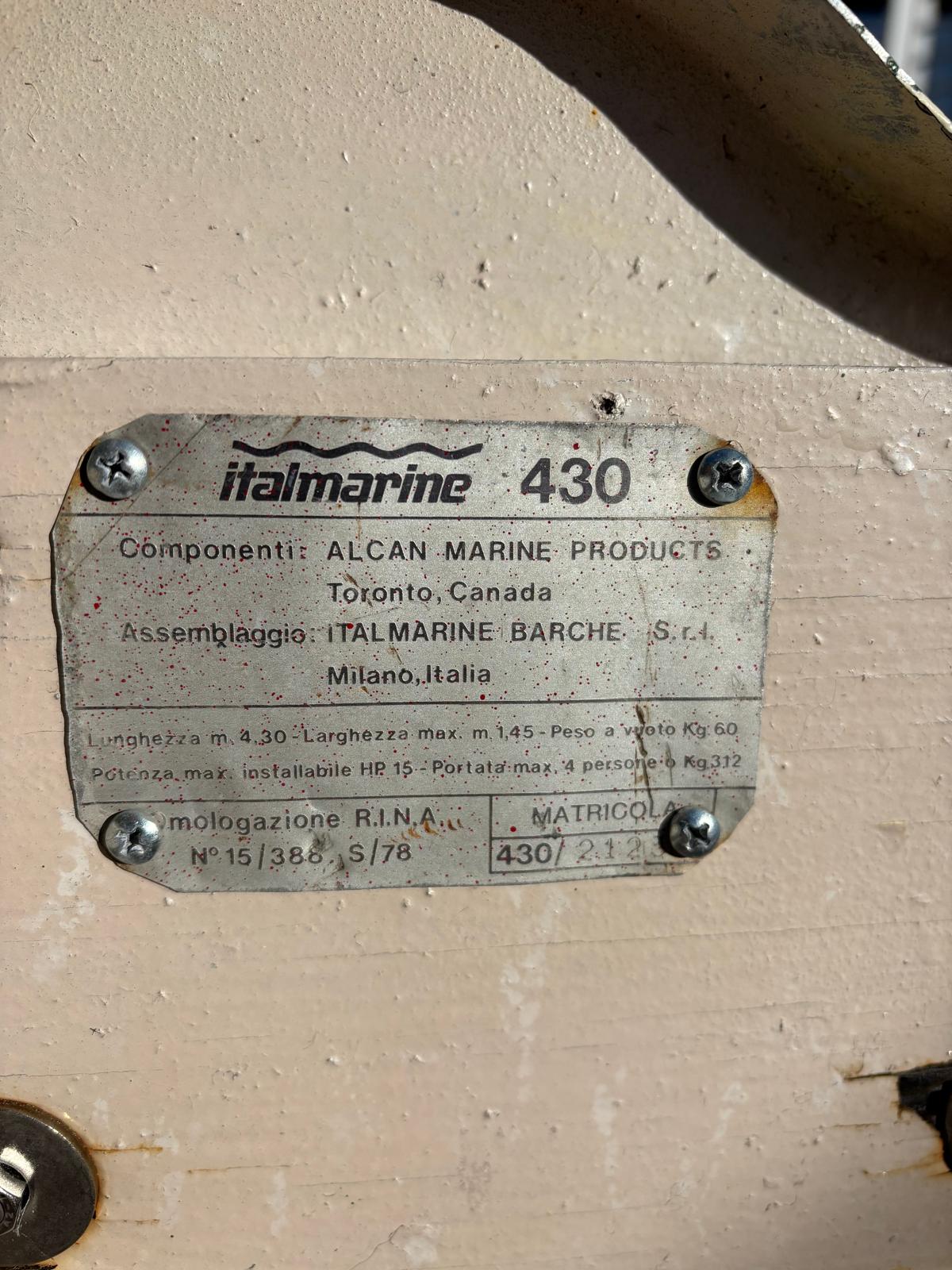Neomarine - Vendita usato - Canadian 430 - lancia originale Ital Marine incluso motore